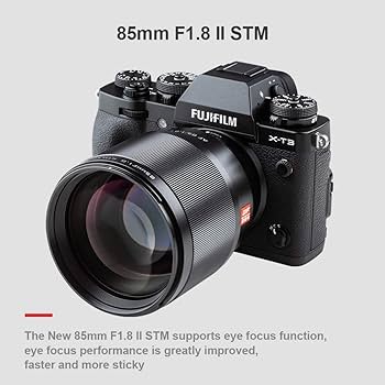 Viltrox 85mm 単焦点　Xマウント　富士フイルム Amazon.co.jp: VILTROX 85mm F1.8 II X- マウント AF オート